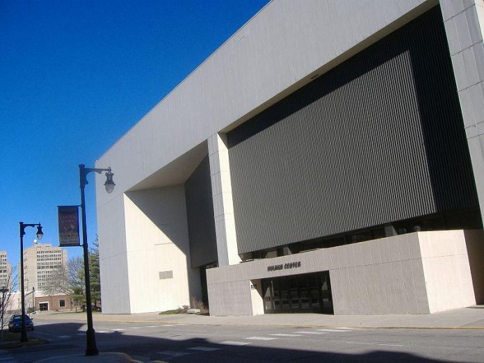 The Hulman Center is finally getting a $50 million renovation as the state releases $37.5 million to mobilize the project. Image source: http://wikipedia.org (attribute to C. Bedford Crenshaw)