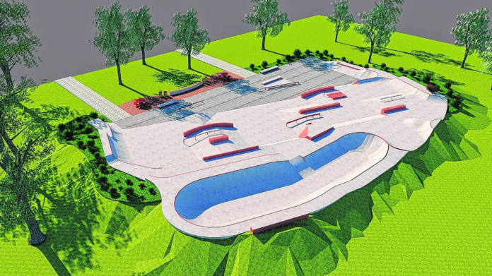 columbus skate park rendering